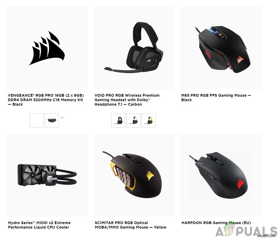 Cách khắc phục lỗi No Device Detected trong Corsair Utility Engine