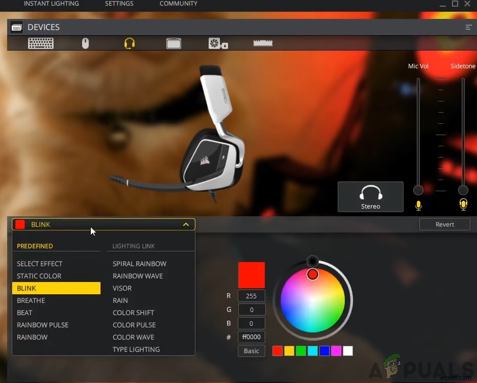 Cách khắc phục lỗi No Device Detected trong Corsair Utility Engine