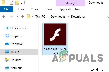 Cách Chạy File Adobe Flash SWF Ngoài Trình Duyệt Web