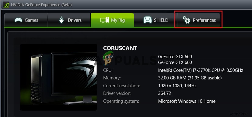 Cách Sửa Lỗi GeForce Experience Không Tìm Thấy Game Trên Windows
