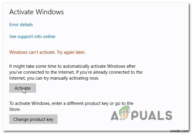 Cách Sửa Lỗi Kích Hoạt Windows 10 0xc004f034