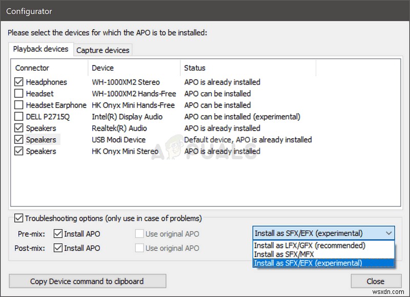 Cách Sửa Lỗi Equalizer APO Không Hoạt Động Trên Windows 10