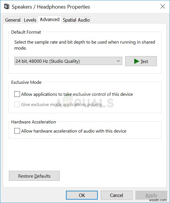 Cách Sửa Lỗi Equalizer APO Không Hoạt Động Trên Windows 10