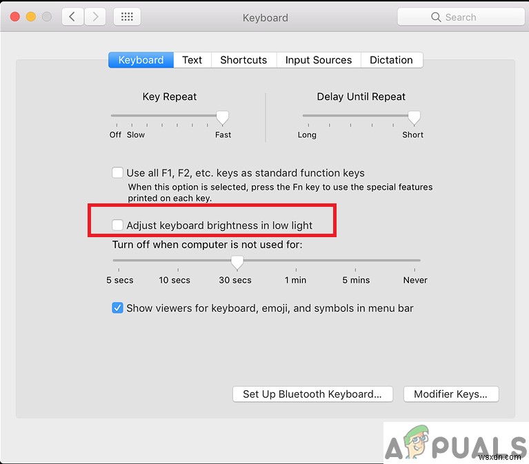 Cách sửa lỗi đèn bàn phím không sáng trên Mac/Windows