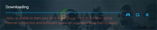 Cách sửa lỗi  Uplay không thể bắt đầu tải xuống  trên Windows