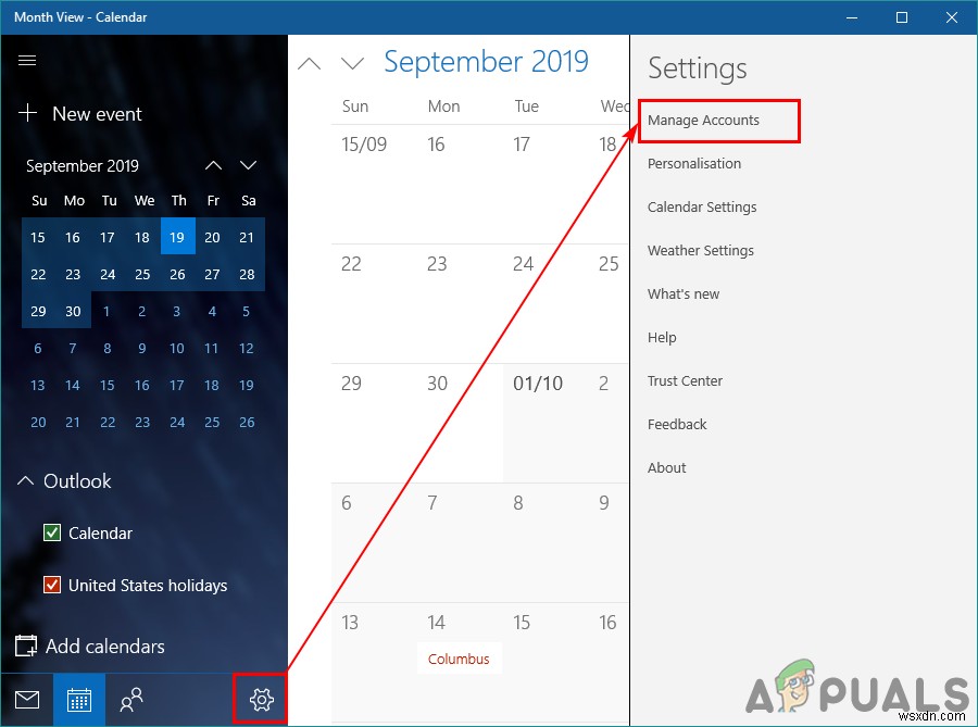 Cách đặt Google Calendar lên Desktop Windows 10