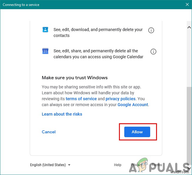 Cách đặt Google Calendar lên Desktop Windows 10