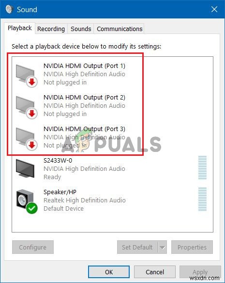 Cách sửa lỗi  NVIDIA Output not Plugged in  trên Windows
