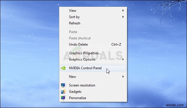 Cách sửa lỗi  NVIDIA Output not Plugged in  trên Windows