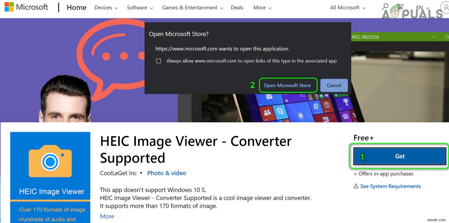 Cách mở file HEIC trên Windows