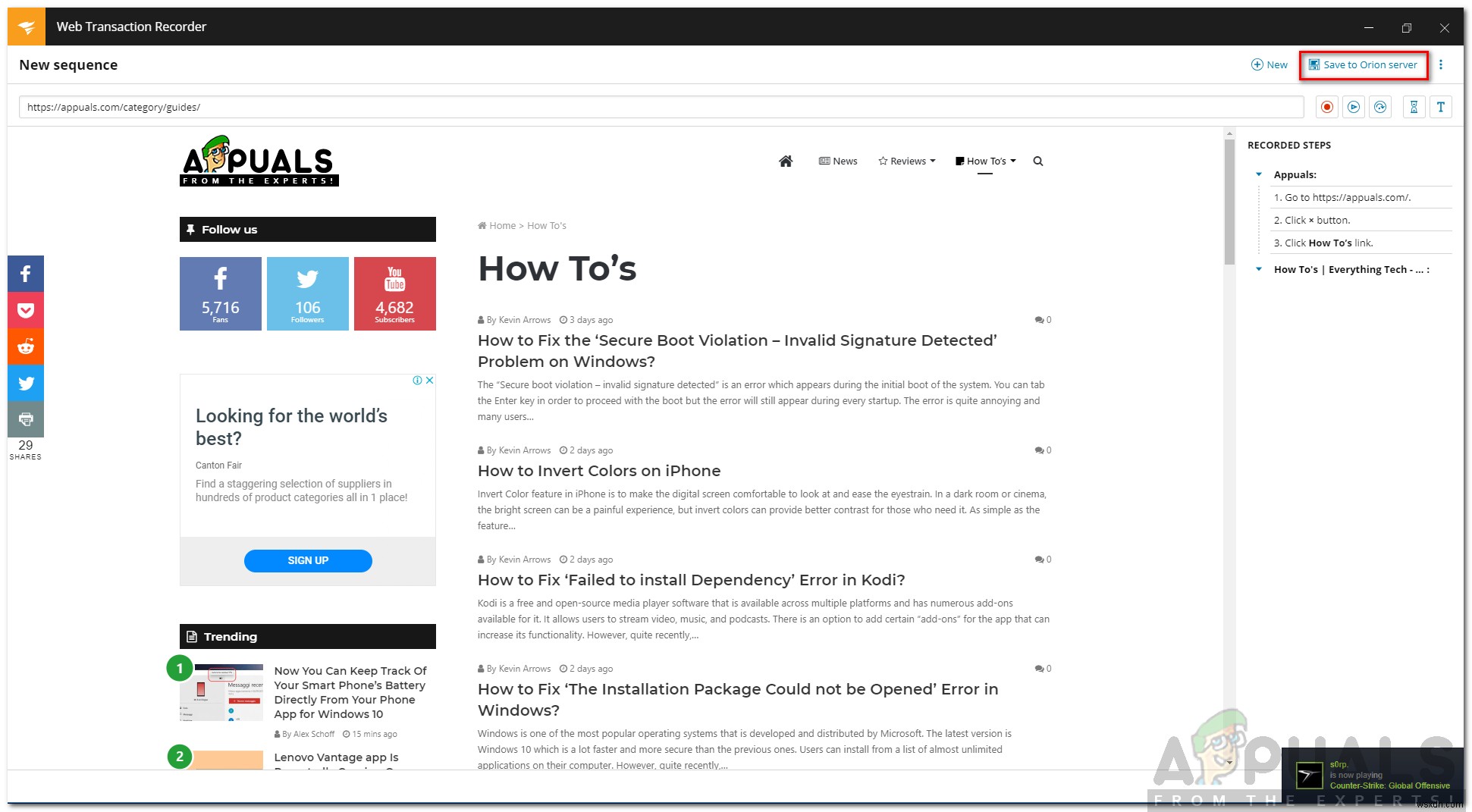 Cách giám sát Website bằng Website Performance Monitor