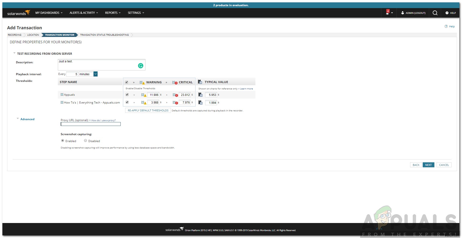 Cách giám sát Website bằng Website Performance Monitor