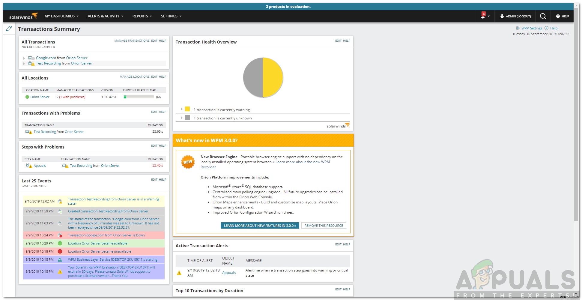 Cách giám sát Website bằng Website Performance Monitor