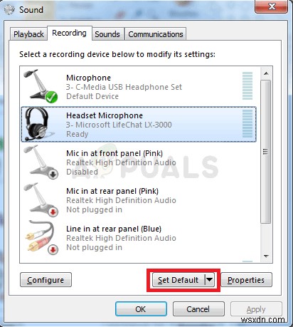 Cách khắc phục lỗi micro Corsair Void không hoạt động trên Windows