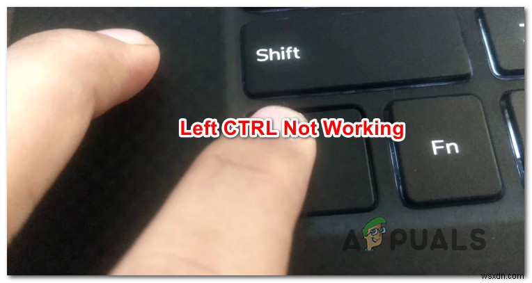 Cách khắc phục lỗi phím Ctrl trái không hoạt động trên Windows