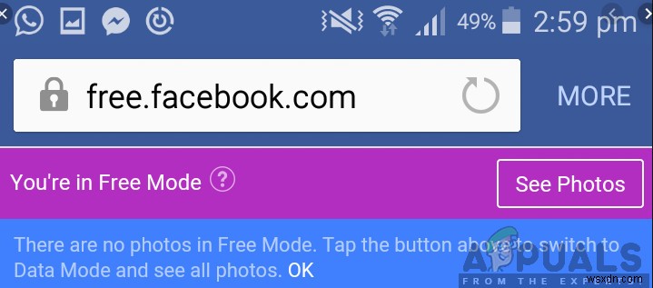 Cách khắc phục lỗi hình ảnh Facebook không tải được