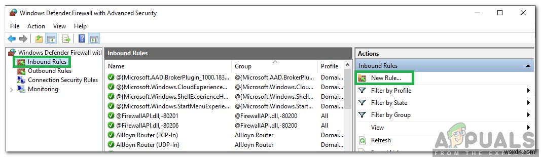 Cách mở cổng Firewall trong Windows 10?