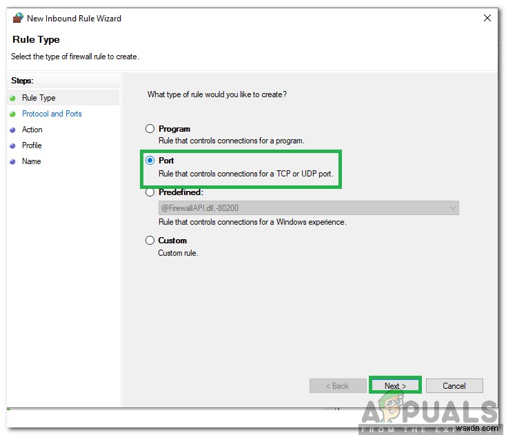 Cách mở cổng Firewall trong Windows 10?
