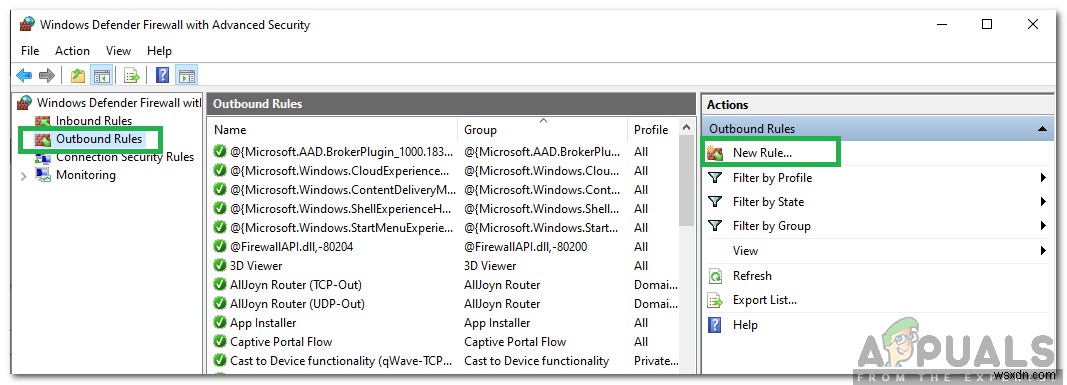 Cách mở cổng Firewall trong Windows 10?