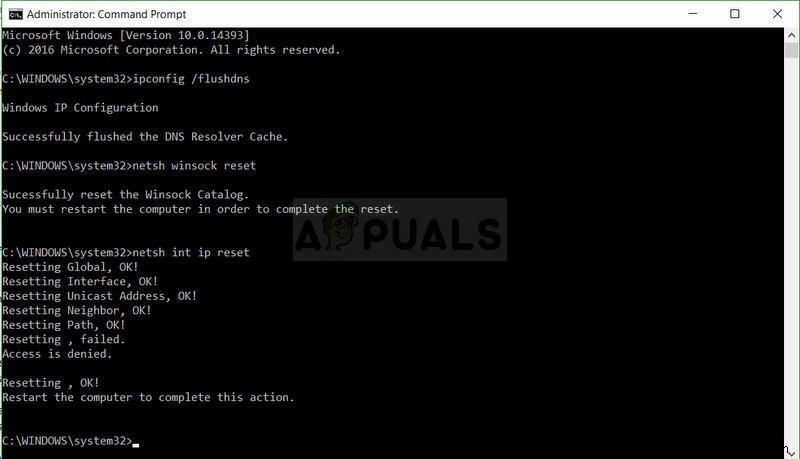 Cách khắc phục lỗi netsh int ip reset Failed trên Windows?