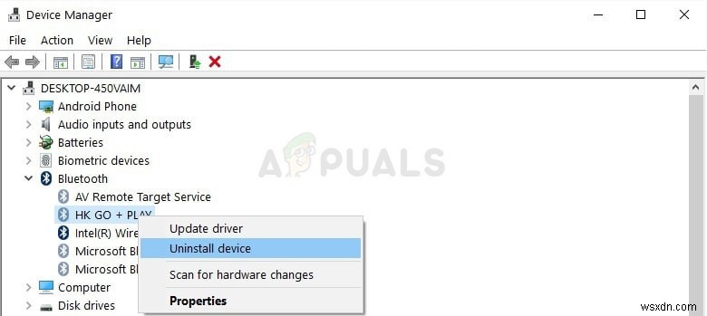 Cách khắc phục lỗi Bluetooth không phát hiện thiết bị trên Windows 10