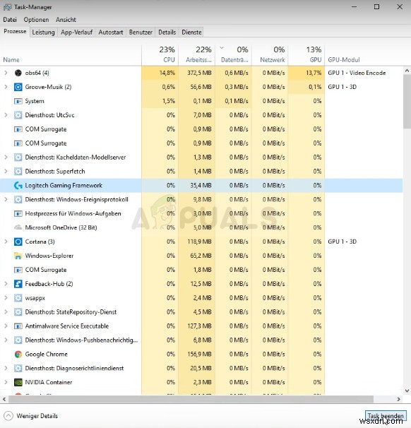 Cách khắc phục lỗi Logitech Gaming Software không mở được trên Windows
