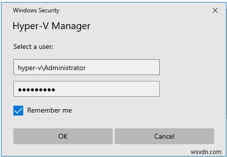 Hyper-V 2019 Core Remote Management