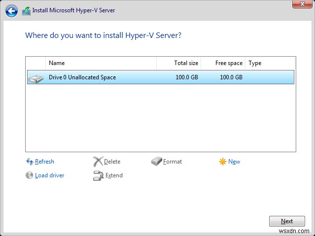 Cách cài đặt Hyper-V 2019 Server Core