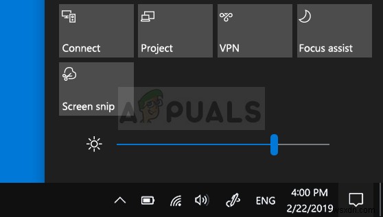 Cách khắc phục mất thanh trượt độ sáng (Brightness Slider) trên Windows 10