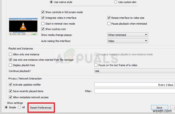 Cách khắc phục lỗi  Your Input Can t be Opened  trên VLC