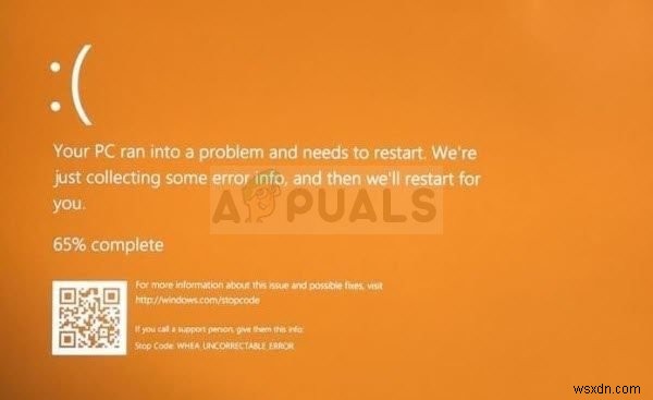 Cách khắc phục lỗi Màn hình cam tử thần (Orange Screen of Death) trên Windows