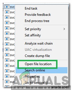 svchost.exe (LocalServiceAndNoImpersonation) là gì? Có phải virus không?