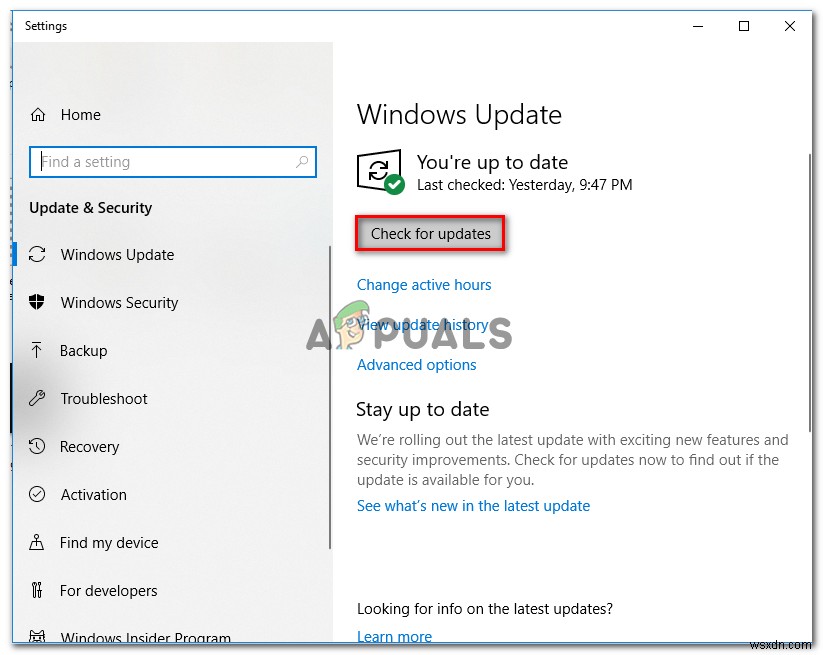 Cách khắc phục lỗi Windows Update 0x8024200B