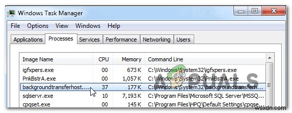 Backgroundtransferhost.exe là gì và có nên chặn không?