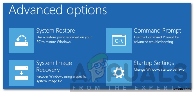 Cách khắc phục lỗi  Failure when Attempting to Copy Boot Files 