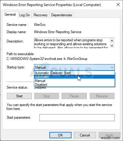 Cách khắc phục lỗi ứng dụng WerFault.exe trên Windows