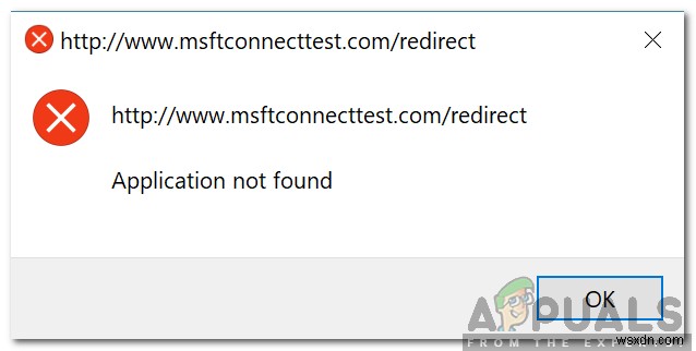Cách khắc phục lỗi  msftconnecttest redirect  trên Windows 10