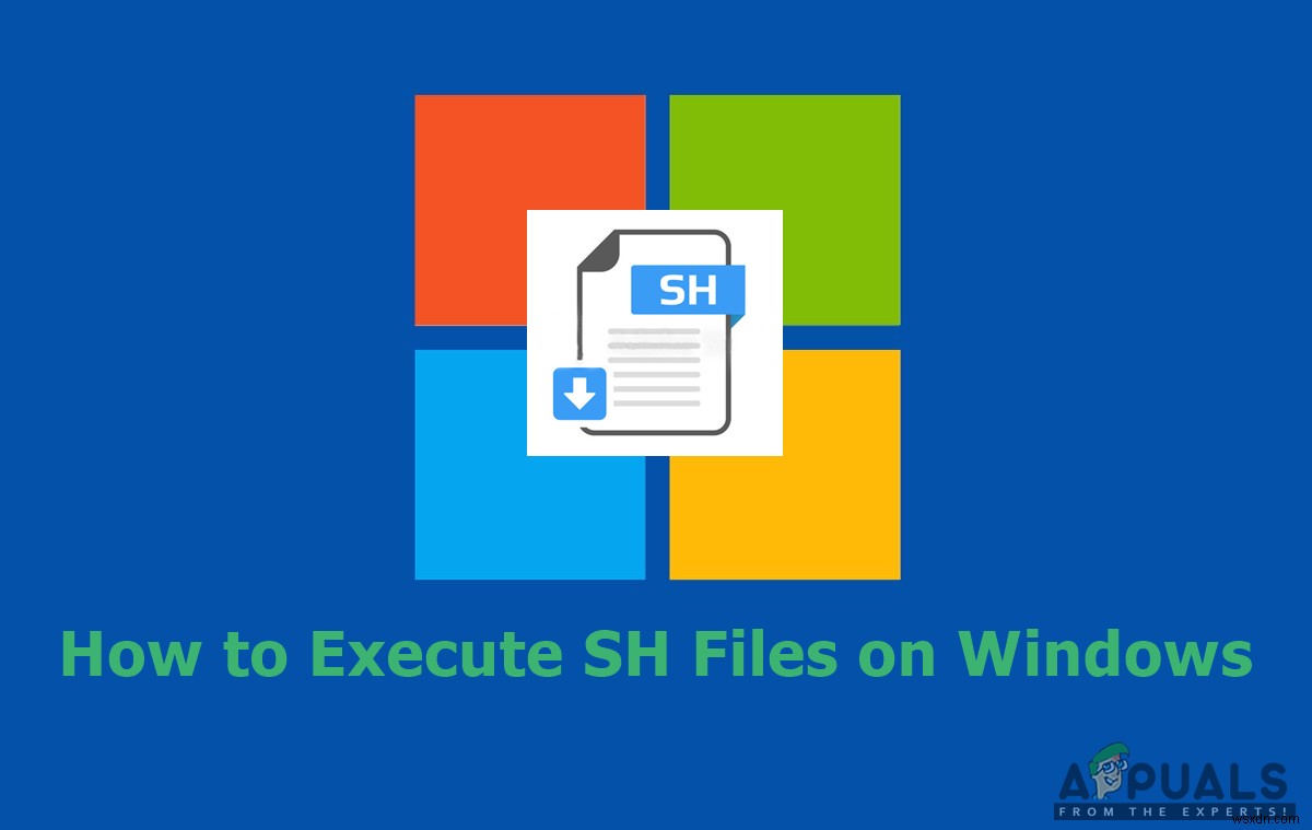Cách thực thi file SH trên Windows