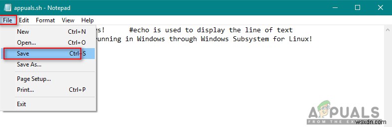 Cách thực thi file SH trên Windows