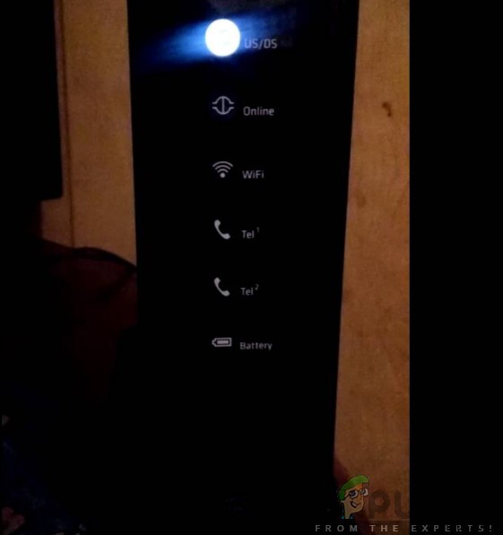 Cách khắc phục lỗi  US/DS Light Blinking  (Đèn US/DS nhấp nháy) trên kết nối Internet Xfinity