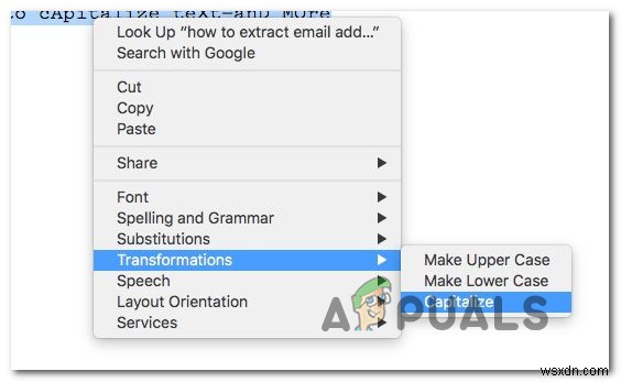 Cách thay đổi chữ hoa/chữ thường của văn bản trong Word, Google Docs và các trình soạn thảo khác