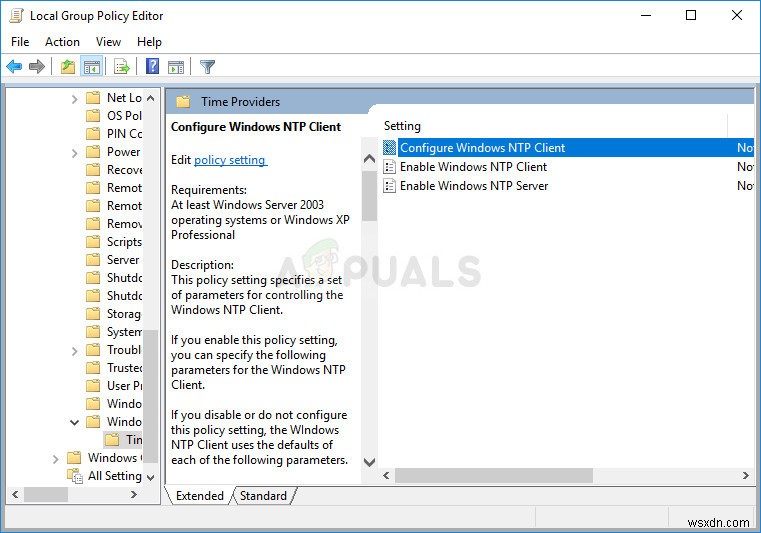 Cách khắc phục lỗi The Computer did not Resync because no Time Data was Available trên Windows