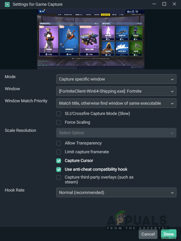 Cách phát trực tuyến và áp dụng Widgets bằng Streamlabs OBS