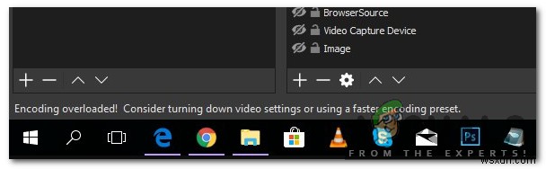 Cách khắc phục lỗi Encoding Overloaded trong OBS Studio