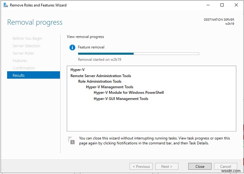 Khắc phục: Không thể tạo Hyper-V 2019 Virtual Switch (Lỗi 0x80070002)