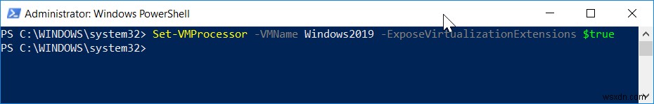 Cách chạy Hyper-V trong Máy ảo với Nested Virtualization (Ảo hóa lồng nhau)