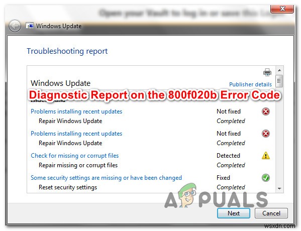 Khắc phục: Mã lỗi 800f020b khi cài đặt Cập nhật Windows