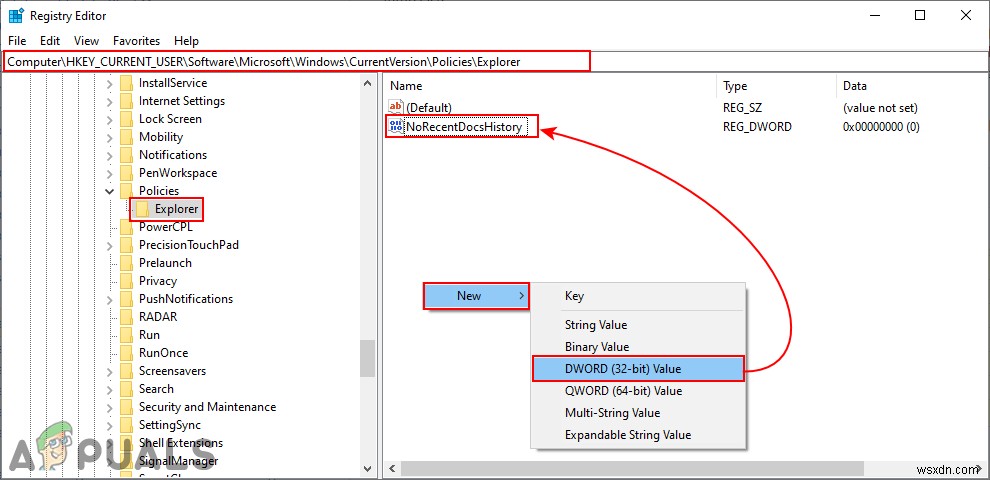 Cách vô hiệu hóa Recent Files (File gần đây) trong Windows 10