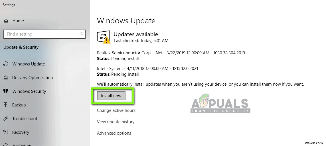Sửa lỗi: Bàn phím Surface Pro 4 không hoạt động