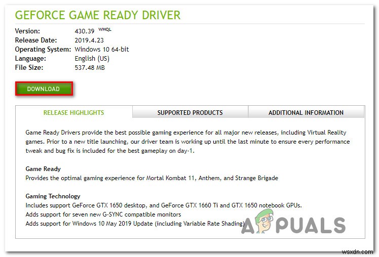 Cách sửa  Mã lỗi: 0x0003  trên GeForce Experience